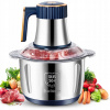 Nerezový mlynček na mäso 500W, 5 rýchlostí, 5L