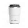 Asobu MINI PICK UP cestovný termohrnček WHITE 350 ml
