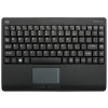 ADESSO Adesso WKB-4110UB/ bezdrôtová klávesnica 2,4GHz/ mini/ touchpad/ USB/ čierná/ US layout