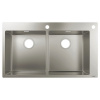 Hansgrohe S71 S712-F765 Vstavaný drez 370/370 nehrdzavejúca oceľ HG 43311800