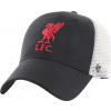 Čierna pánska šiltovka 47 Brand Liverpool FC Branson Cap EPL-BRANS04CTP-BK EPL-BRANS04CTP-BK ONE SIZE