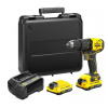 STANLEY FatMax SFMCD710D2K aku vŕtací skrutkovač 18 V V20 2x2Ah
