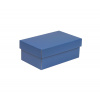 Darčeková krabička s vekom 250x150x100/40 mm, modrá