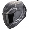Prilba Scorpion EXO-491 Kripta Matt Black Silver Veľkosť: M (57-58 cm)