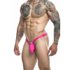 Pánská tanga Bulge Thong Neon Pink M