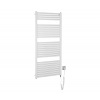 Aqualine | Aqualine - Kúpeľňový elektrický radiátor TONDI-E 600W/230V 133 cm biela rovný | SH0327