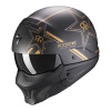 Prilba Scorpion EXO-COMBAT EVO Rockstar Gold Veľkosť: XS (53-54 cm)