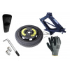 Sada - Dojazdové koleso SEAT TOLEDO II R15 5x100x57,1 + GOLA KĽÚČ + HEVER + OBAL NA HEVER