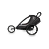 HAMAX Vozík za bicykel vr. ramená + kočíkovú set Cocoon One Grey/black 116x70x96 čierna