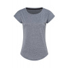 Tričko STEDMAN Recycled Sports-T Move, Denim Heather modrá, S