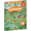 ELLA & MAX Můj první samolepkový sešit – DINOSAUŘI
