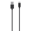 Belkin USB A - Micro-USB, 2m USB kábel USB 2.0 Micro-USB B Čierna (F2CU012bt2M-BLK)