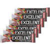 Nutrend EXCELENT protein bar, 6 × 85 g, čierne ríbezle s brusnicami