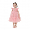 Spinkie Tutu Pom-Pom šaty, Light pink