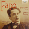 GUIDO ALBERTO FANO: Piano Sonata in E minor, Quattro Fantasie; Pietro de Maria (CD) (BRILLIANT CLASSICS)