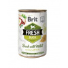 BRIT FRESH Duck with millet 400 g krmivo pre psov s kačicou a prosom