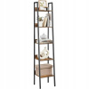 Regál Vasagle 33,8 cm x 170 cm x 30 cm odtiene hnedej farby