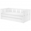 Carryhome VÝSUVNÁ POSTEĽ, 90-180/200 cm biela - Online Only detský nábytok - 000467000901