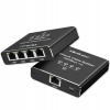 Switch Qoltec 52293, 4-portový