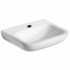 Ideal Standard Contour 21 - Umývadlo, 50x42 cm, otvor na batériu, bez prepadu, biela S241201