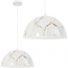 Toolight Toolight, závesná lampa APP911-1CP Marble, imitácia kameňa, OSW-06620