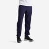 DOMYOS Pánske priedušné fitness tepláky tmavomodré XL (W37 L34)