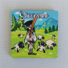 Magnetka Slovensko dr. ovečky (Drevená magnetka )