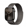 Apple Watch Series 10 42 mm Cellular bridlicovo sivý titán s bridlicovo sivým milánskym ťahom MX053QC/A