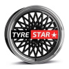 Borbet B 8x17 5x112 ET45 black rim polished