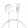 Tech-Protect MC02 magnetická nabíjačka na Apple Watch USB 1m, biela