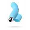 JOS DANKO, Prstový vibrátor na stimuláciu bodu G, silikónový, modrý, 9,5 cm