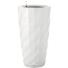 Kvetináč Lechuza Diamante Premium All Inclusive Set biely 40x75 cm