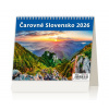 Stolový kalendár 2026 MiniMax Čarovné Slovensko