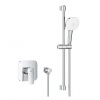 GROHE Cubeo Professional - Sprchová súprava Tempesta 110 s podomietkovou batériou, chróm 1053350000