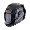 Moto přilba SCORPION EXO-TECH EVO TRAVELLER černá měděná L