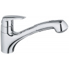 Grohe Dřezová baterie Eurodisc s vytahovací sprškou chrom 32257001
