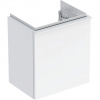 Geberit iCon - Umývadlová skrinka, 37x42x28 cm, 1 dvierka, pánty vpravo, lesklá biela 502.300.01.1