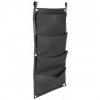 Vertical Grow Bag 4 textilné kvetináče na stenu čierna balenie 1 ks - 1 ks
