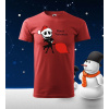 Tričko vianočné s potlačou Merry Nightmare