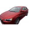 HEKO | Deflektory / ofuky okien pre Mitsubishi Lancer 4D SEDAN 2007-vyššie 4ks predne+zadne