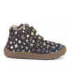 Zimní barefoot boty Froddo Furry - stars 34