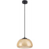 Rabalux Elowen závesné svietidlo 1x5 W biela-čierna-jantárová 72273