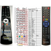 General TECHNISAT HDTV40 + ovládání TV (mini TV) - dálkový ovladač duplikát