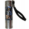 EUROSWAN Dětská hliníková LED baterka Avengers silver Hliník, Plast, 9x2,5 cm