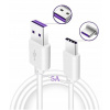 Kábel Huawei USB - USB 3.1 typ C 1 m biely