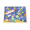 Viga Drevené puzzle Viga objavuj vesmír 48 dielikov