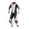 Jednodielna kombinéza ALPINESTARS STELLA GP-R7 (biela/červená fluo/čierna) 48
