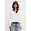 Tommy Jeans sveter dámsky bavlnený DW0DW22778 béžová L