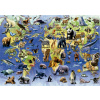 EDUCA Puzzle 100 ohrozených druhov 500 dielikov
