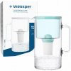 Filtračná kanvica Wessper D2 Borosilicate 3,3 l zelená